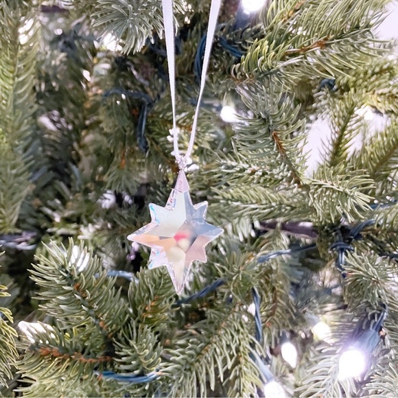 NWT Swarovski Small Star Ornament, Aurora Borealis - Picture 5 of 5